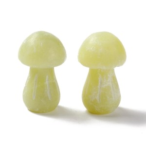 Lemon Jade Polished Mushroom H: 3.5 x W: 2cm Lemon Jade Polished Mushroom H: 3.5 x W: 2cm